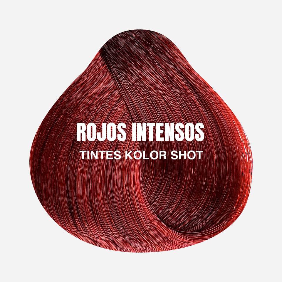 Tinte Kolor Shot - Rojos Intensos Kolor Shot Profesional | Coloración - Tintes Rojos Intensos