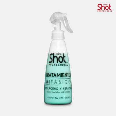 Kolor Shot Profesional | Limpieza y Cuidado - Tratamiento Bifásico Colágeno y Keratina