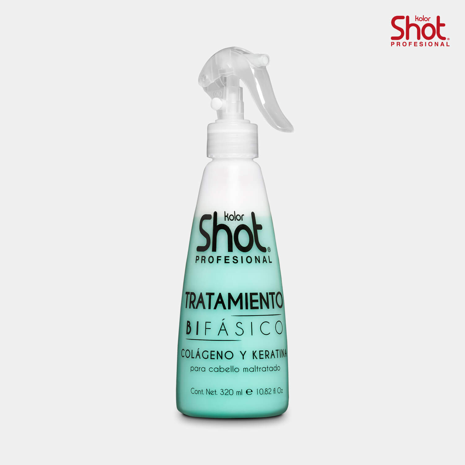 Kolor Shot Profesional | Limpieza y Cuidado - Tratamiento Bifásico Colágeno y Keratina